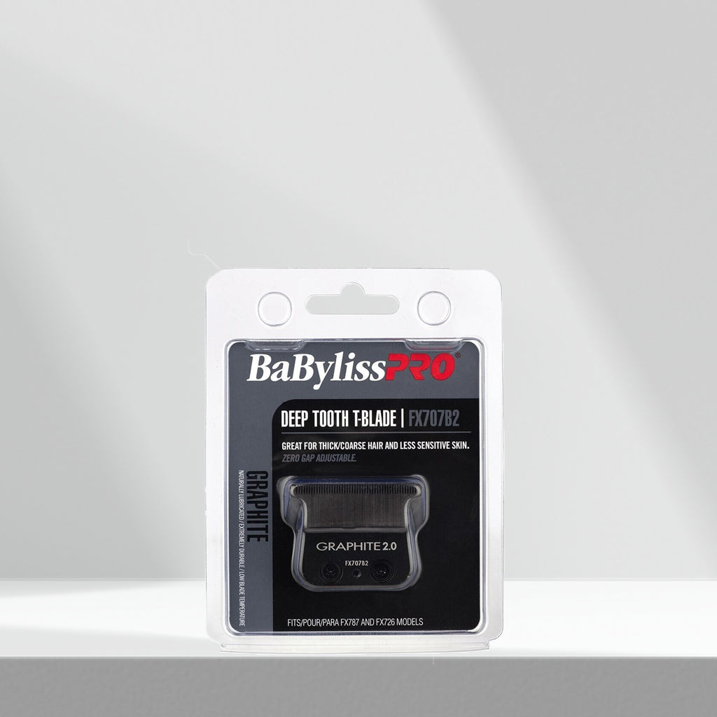 BaByliss Black Graphite 2.0 Trimmer Blade - Deep Tooth (FX707B2)