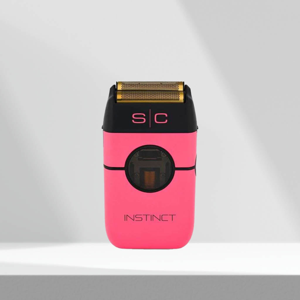 Instinct Metal Double Shaver - Pink