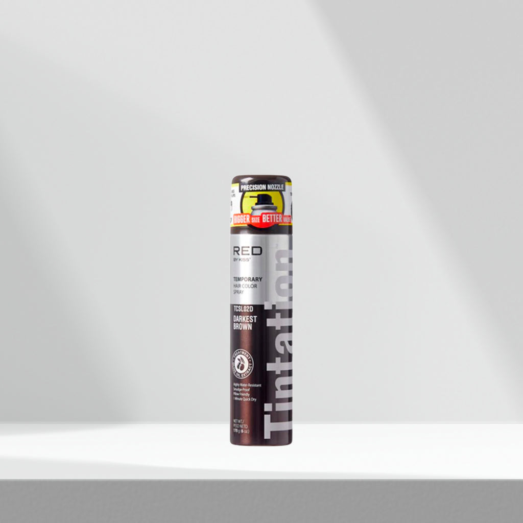 Kiss Tintation Temporary Color Spray - Darkest Brown
