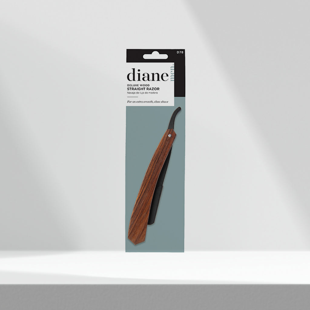 Diane Deluxe Wood Straight Razor