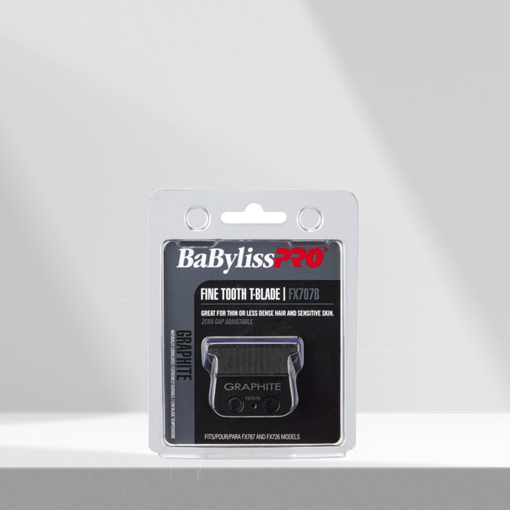 BaByliss Black Graphite Trimmer Blade - Fine Tooth (FX707B)