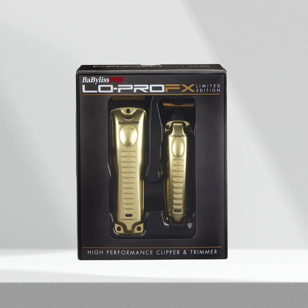 BaByliss PRO LO-PRO FX Limited Edition Clipper & Trimmer - Gold
