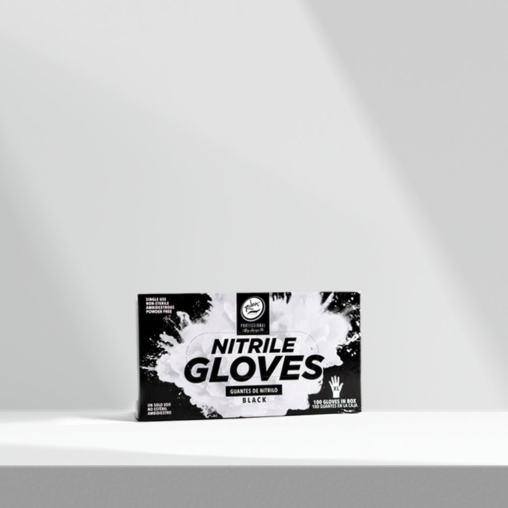 Rolda Nitrile Gloves Latex Free - Black
