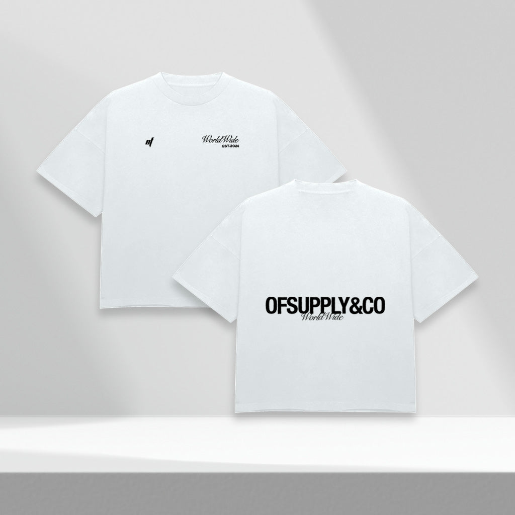 WORLDWIDE TEE - WHITE