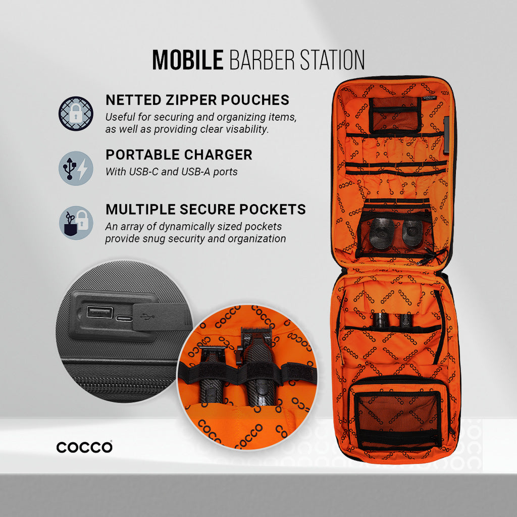 COCCO Mobile Barber Station Backpack