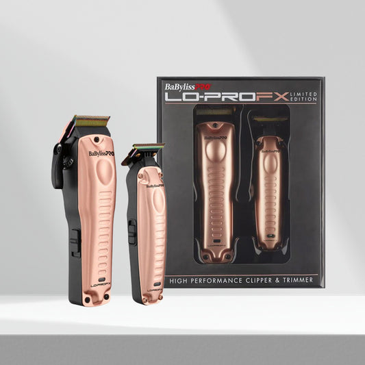 BaByliss PRO LO-PRO FX Limited Edition Clipper & Trimmer - Rose Gold